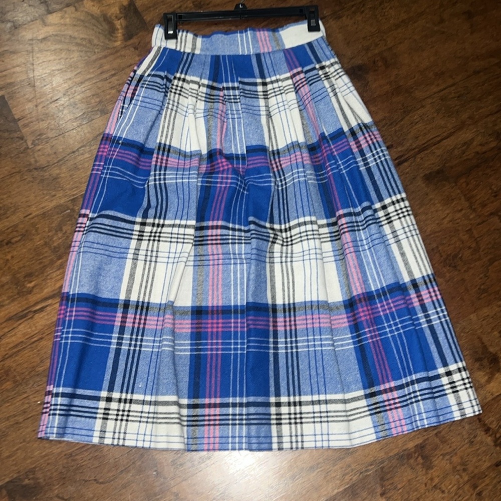 Vintage 70’s Marilyn Togs Plaid Women's Skirt